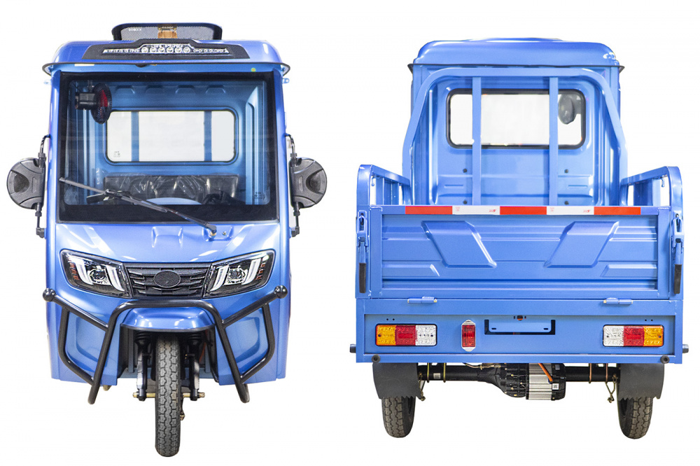 Грузовой электротрицикл Rutrike КАРГО Кабина 1500 60V1000W
